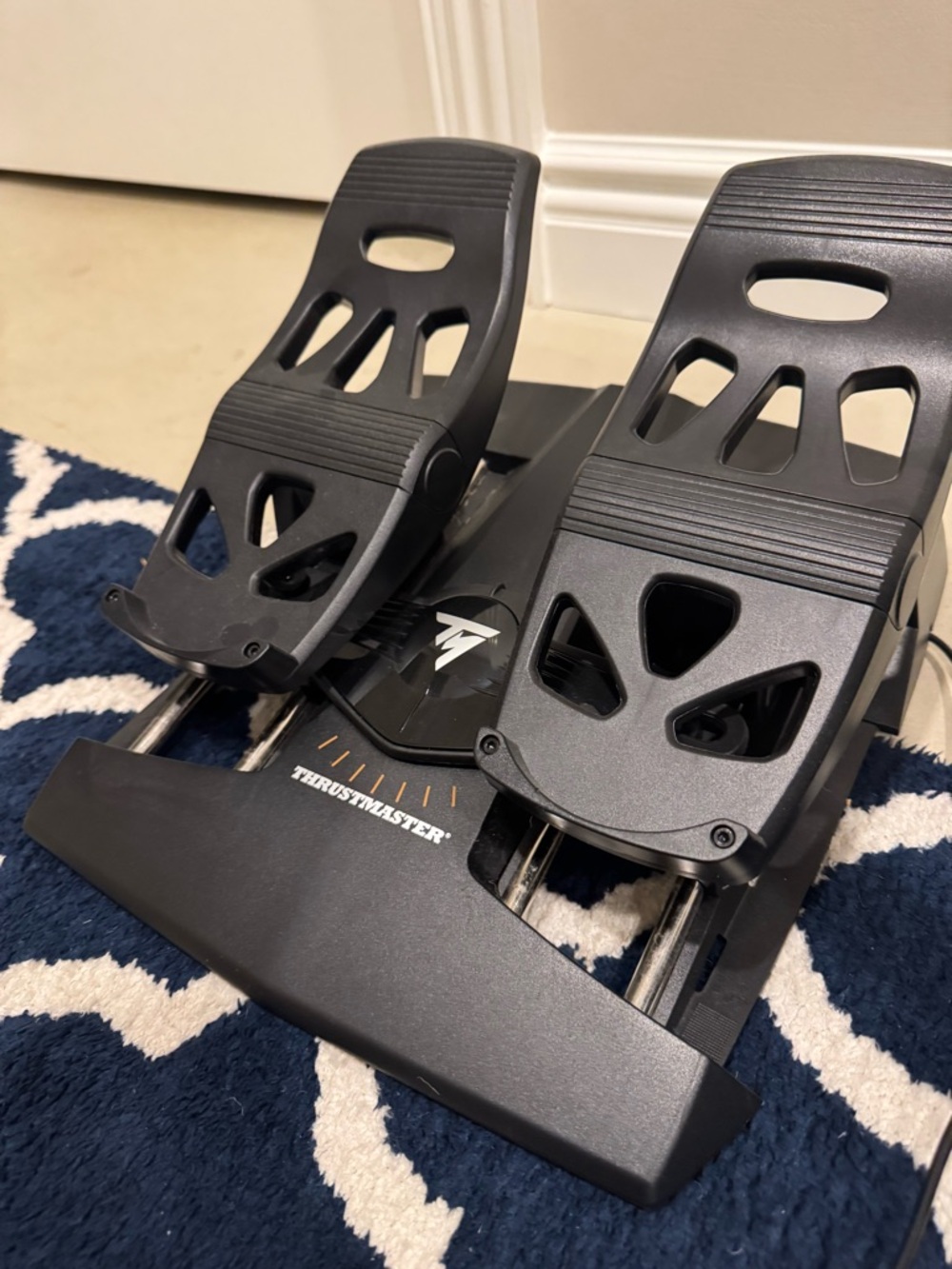 Thrustmaster Black Racing Pedals - Adjustable Gaming Pedal Set